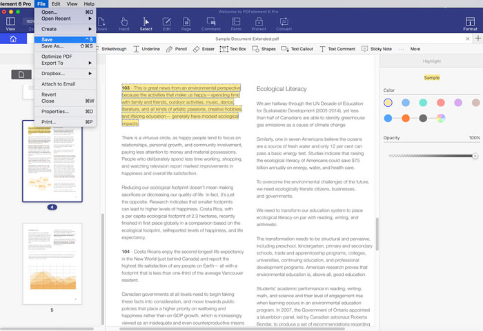 edit pdf text mac