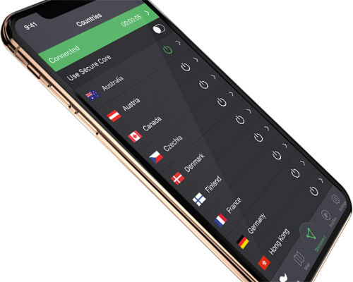 protonvpn countries