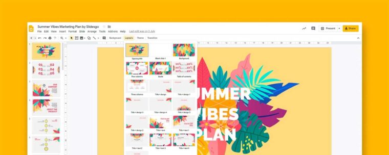 How to Create PDF files and Print in Google Slides