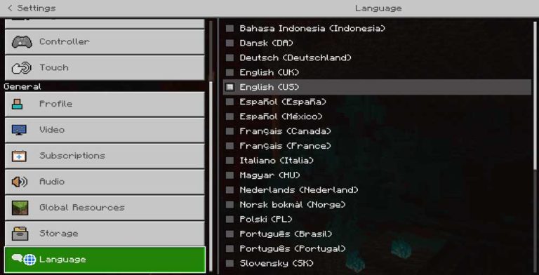 How to Change Language in Minecraft (Bedrock/Java Editions) | TechaLook