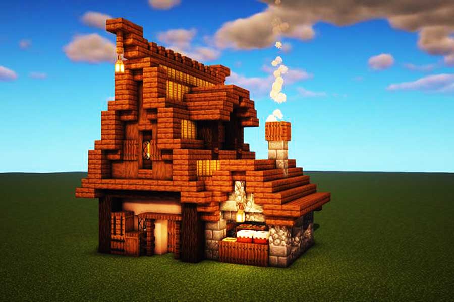 minecraft medieval bakery