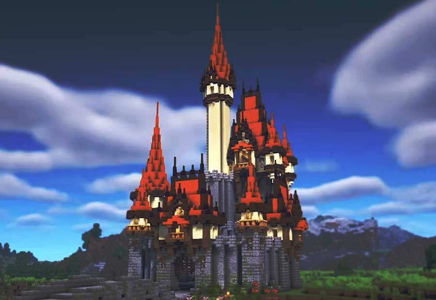 Minecraft castle